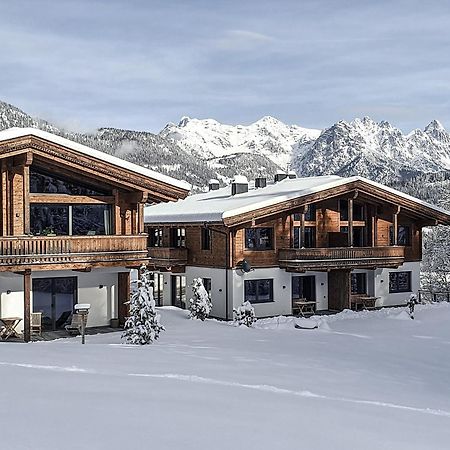Zeitfrei Chalet Apartments Fieberbrunn Ngoại thất bức ảnh