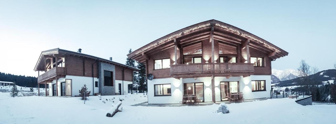 Zeitfrei Chalet Apartments Fieberbrunn Ngoại thất bức ảnh