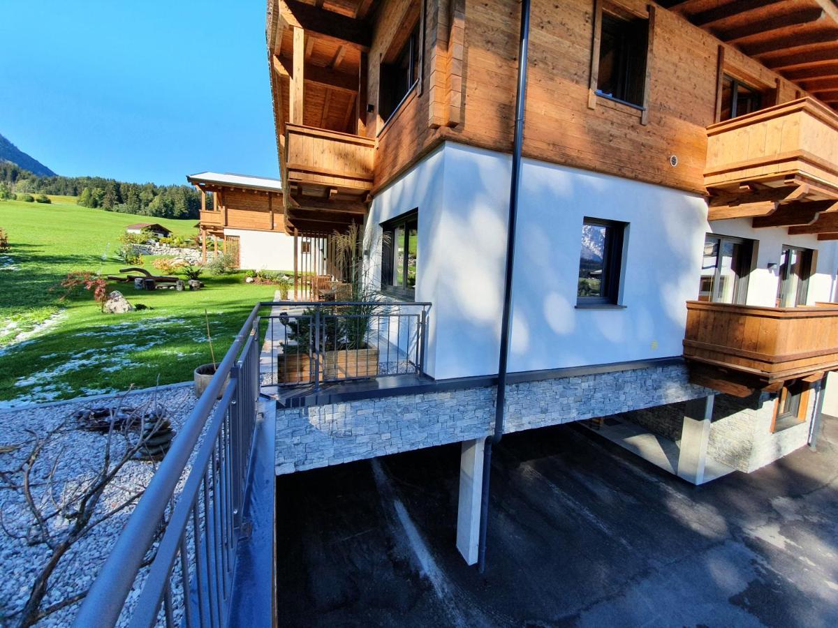 Zeitfrei Chalet Apartments Fieberbrunn Ngoại thất bức ảnh