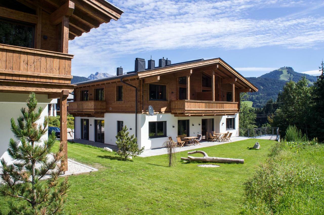 Zeitfrei Chalet Apartments Fieberbrunn Ngoại thất bức ảnh